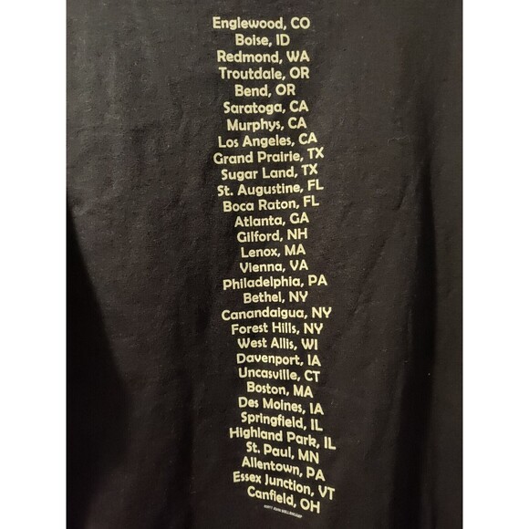 2017 JOHN MELLENCAMP Sad Clowns and Hillbillies Concert Tour Large T-Shirt - Picture 6 of 10